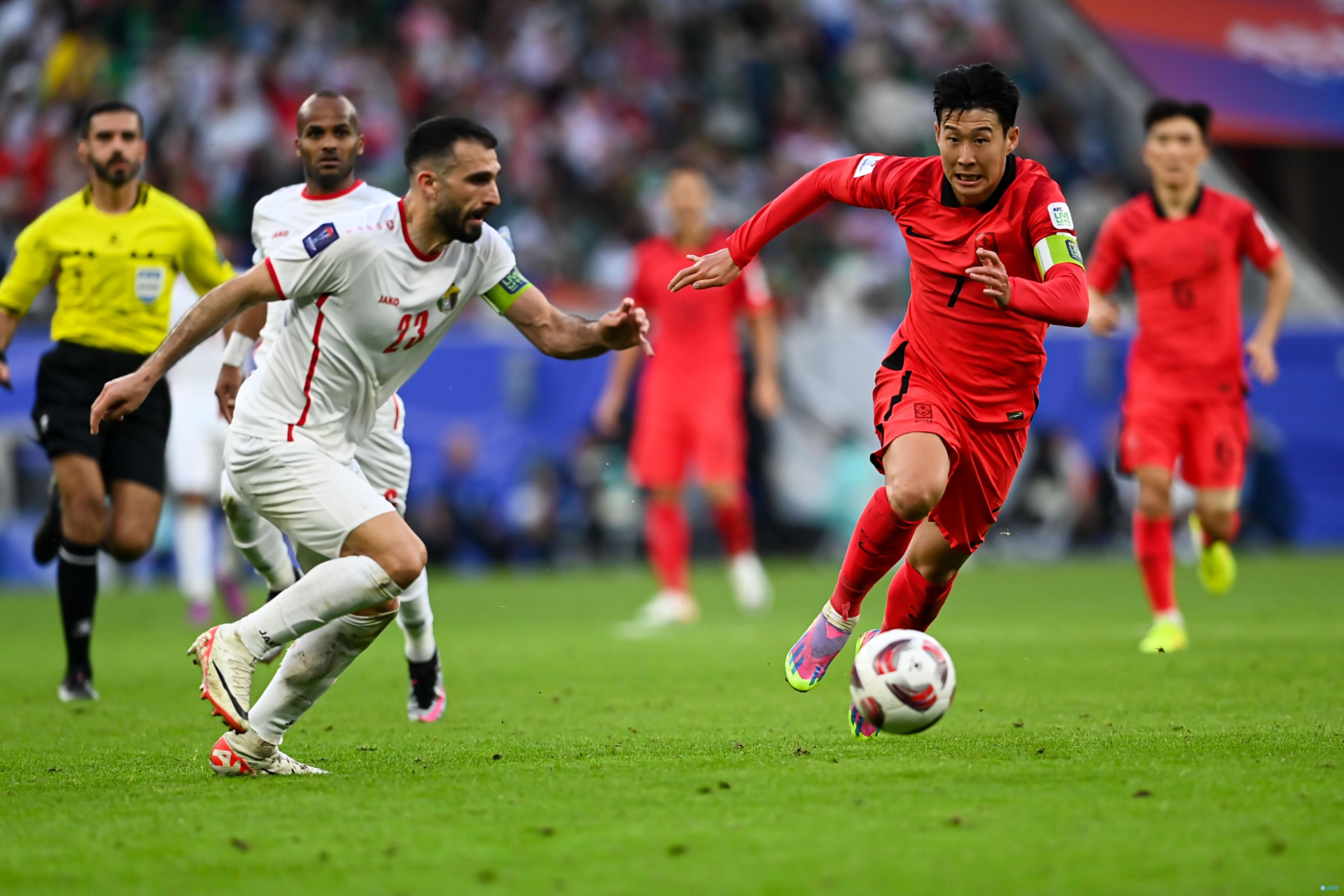 九游中国-韩国队精彩进球，晋级欧国联半决赛